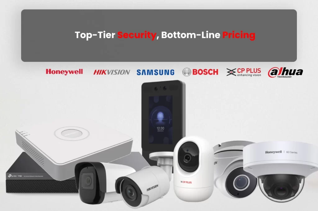 Hikvision Honeywell Camera and access control installation in delhi ncr